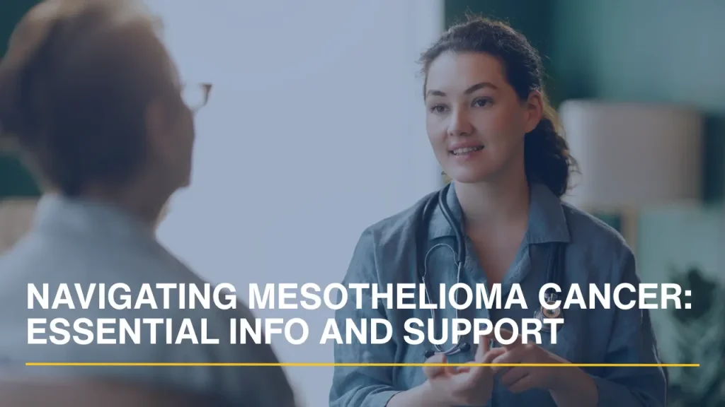 Healthcare professional speaking with a patient during a supportive medical consultation.