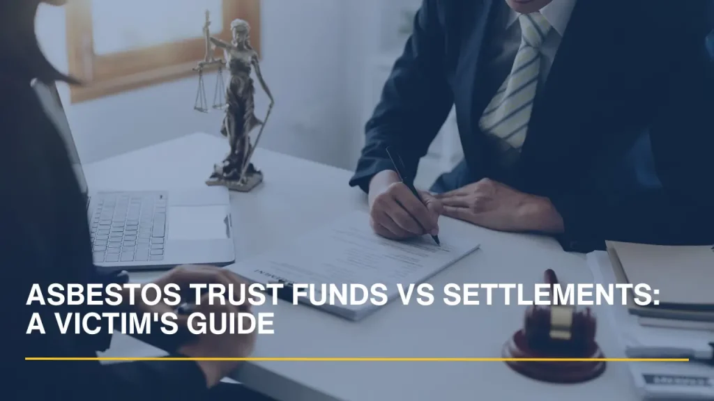 Asbestos trust fund claim information.