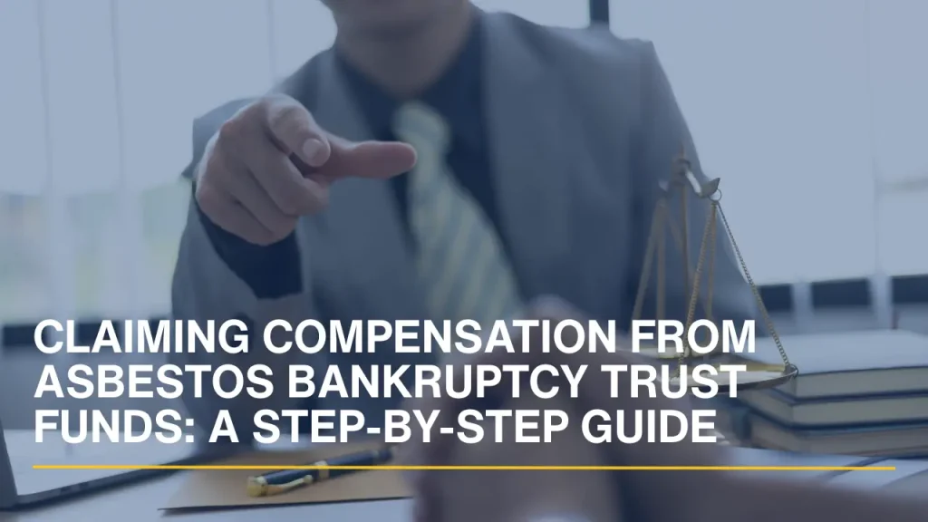 Attorney explaining the legal process for asbestos trust fund compensation