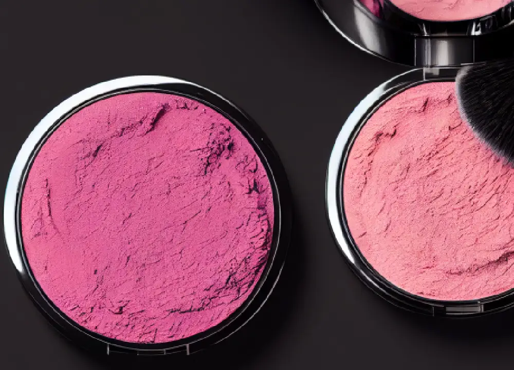 Cosmetic or baby powder product displayed on a clean, neutral background.