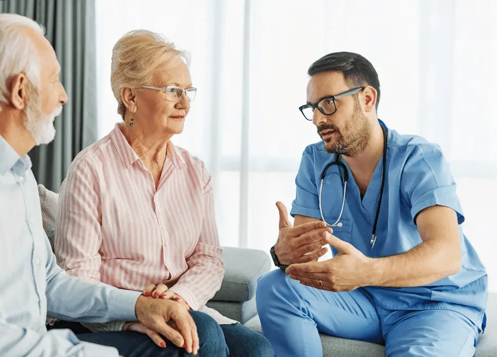 Surgical consultation for mesothelioma treatment planning based on stage