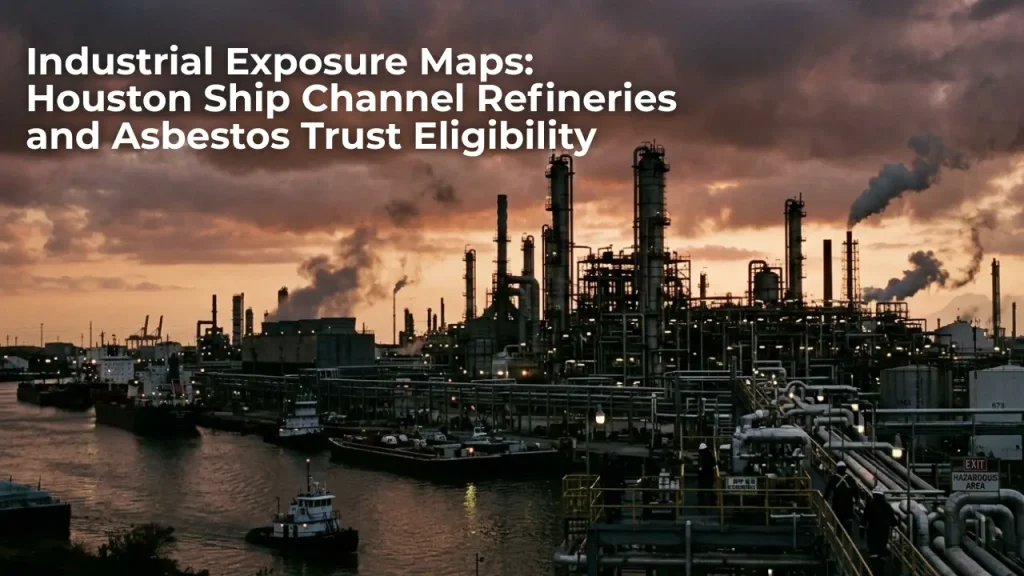 Texas mesothelioma lawyer representing oil refinery and shipyard workers exposed to asbestos