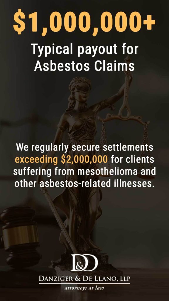 Typical asbestos settlement amount