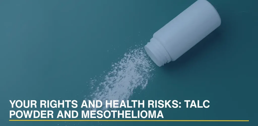 Cosmetic or baby powder product displayed on a clean, neutral background.